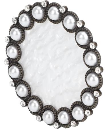 Nail Display Board Nail Art Display Board Acrylic Nails Polish Display Boards Cosmetic Nail Mixing Palette Color Mixing Nail Art Tips Display Plate (Copper white background) - Buy Online on GoSupps.com