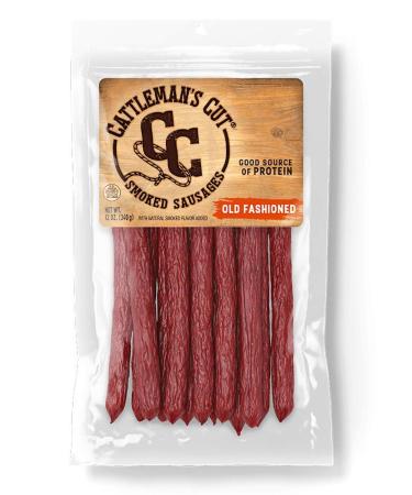 Cattleman's Cut Old Fashioned Smoked Sausages, 12 Ounce Old Fashioned Smoked Sausages 12 Ounce (Pack of 1)