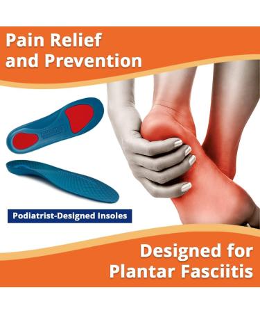 FootActive Plantar Fasciitis Insoles XL (11/13 UK) - Support and Relief for Plantar Fasciitis - Buy Online on GoSupps.com