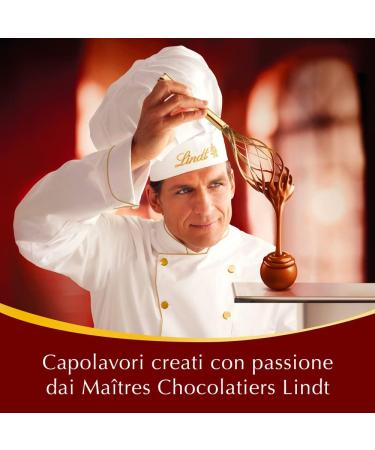 Lindt Lindor Double chocolat Praline au chocolat au lait avec remplissage fondant 16 chocolats paquet de 200 g Chocolat 200g - Buy Online on GoSupps.com