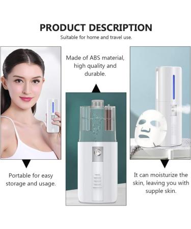 EXCEART 1pc Nano Facial Mister Portable Facial Humidifier Cool Mist Spray for for Makeup Refreshing and Skin Moisturizing The Go - Buy Online on GoSupps.com