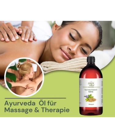 Buy Pagra Natur Ayurveda Massage Oil Kapha 1L | Best Ayurvedic Massage Oil for Balance & Wellness - International Shipping Available - Buy Online on GoSupps.com