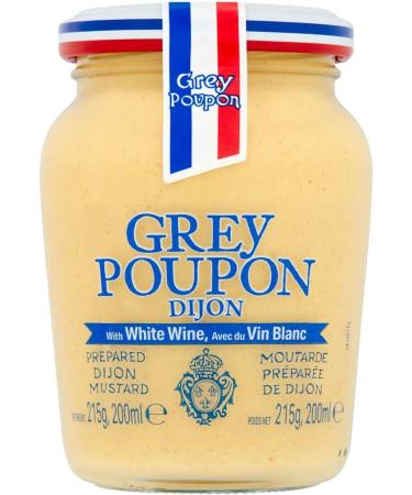 Intrinsic Treats Mustard Bundle with Grey Poupon Dijon 215g and Wholegrain Mustard 210g - (Pack of 2) - Buy Online on GoSupps.com