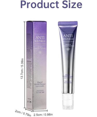 Ninnyi Eye Cream Anti Aging with Rolling Ball Under Eye Repair Cream for Wrinkles Puffy Eyes Lines Dark Circles(20g) - Buy Online on GoSupps.com