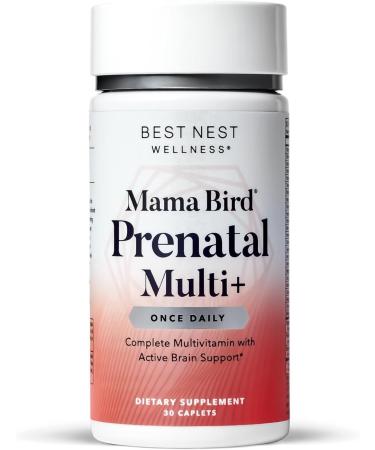 Mama Bird Prenatal Vitamin Methylated Prenatal Vitamins Organic Blend Vegan Methylfolate (Folic Acid for Pregnant Women) B12 Includes Bonus Healthy Pregnancy Secrets Once Daily 30 Ct Once Daily Prenatal 30 Count - Buy Online on GoSupps.com