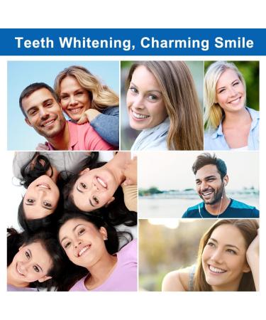 Teeth Whitening Strips - Mint Flavor for Sensitive Teeth | 28 Strips (14 Applications) - Fast & Effective Results - Buy Online on GoSupps.com