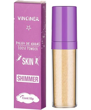 Highlighter Fairy Powder - Glitter Highlighter Makeup Powder Tapotante - Makeup Highlighter Smooth Sparkle Highlighter for Body Lightening 3D Natural Powder for Renywosi - Buy Online on GoSupps.com