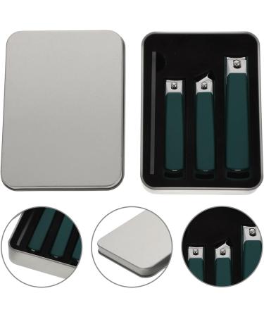 1set Anti-splash Nail Clippers Household Nail Scissors Cuticle Clippers Stainless Steel Fingernail Clippers Fingernail Grooming Kit Home Tools Care Carbon Steel Nail File - Buy Online on GoSupps.com
