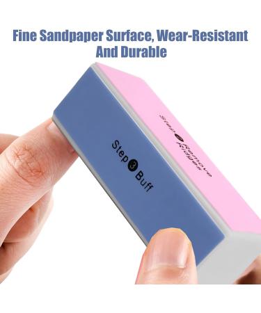 ALLWYOU 4-Sided Professional Nail Buffer Block for Natural Nails - Manicure Tool for Smoothing and Polishing - Ideal for Home and Salon Use - 3.5 x 1.26 x 0.99 in - Buy Online on GoSupps.com