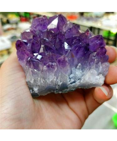 Amethyst Natural Rock Quartz Crystal Amethyst Cluster Druzy Geode Specimen Reiki Natural Stones and Minerals (Color : 60-80g Size : 5Pcs) 5Pcs 60-80g - Buy Online on GoSupps.com