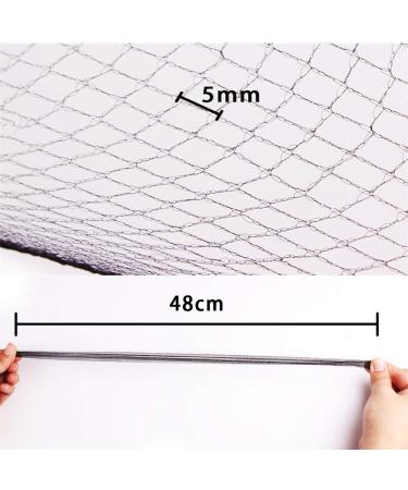 60 Pack Brown Invisible Elastic Edge Hair Nets - 20 Length, 1/4 Opening - Lightweight Dancing Hairnets for Women & Girls - Buy Online on GoSupps.com