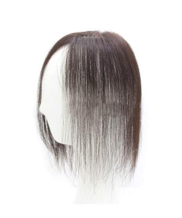 Human Hair Clip-In Hairpiece 28cm Mono Topper for Thinning Hair - Side Parting Solution - Buy Online on GoSupps.com
