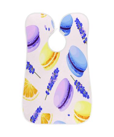 Macaroon Beard Bib Apron - Non-Stick Waterproof Hair Catcher for Men | Perfect Grooming Gift with Suction Cups - Buy Online on GoSupps.com