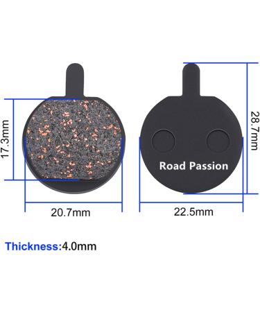 Road Passion Bicycle Disc Brake Pad for JAK-5 B777 MTB - 1 Pair - Buy Online on GoSupps.com