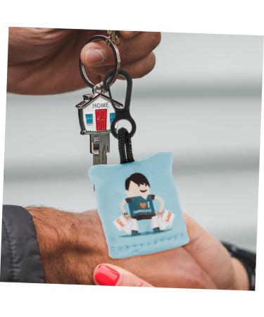 4pcs Keychain Glasses Cleaner - Portable Lens Wipes & Screen Cleaning Cloths for Glasses & Phones - Buy Online on GoSupps.com