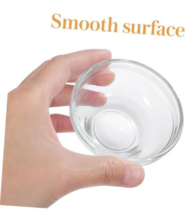 Lot De 10 Bols Transparents En Verre De 7 5 Cm Pour M lange De Masques Faciaux Bol De Rangement Pour Huiles Essentielles Usage Cosm tique Domicile - Buy Online on GoSupps.com