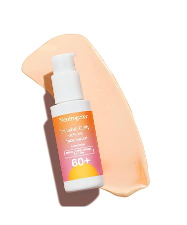 Neutrogena Invisible Daily Defense Sunscreen Face Serum SPF 60+ | 1.7 fl oz (50 ml) - Ultimate UV Protection - Buy Online on GoSupps.com