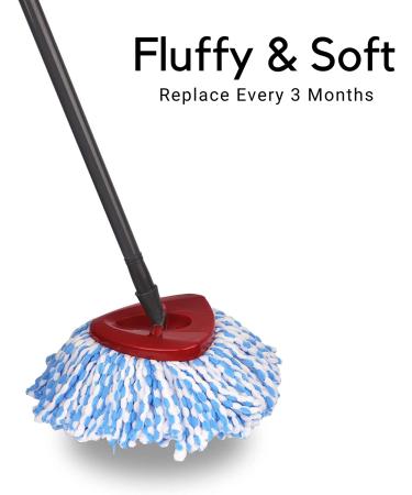 4 Pack Microfiber Mop Head Refills for Ocedar 2-Tank System - Rinse Cleaning, Compatible Replacement - Buy Online on GoSupps.com