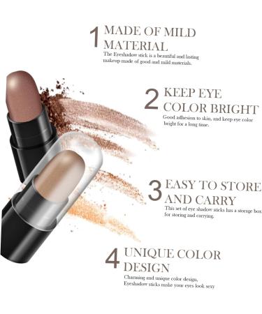 NOLITOY 3 Boxes 12 Shadow Box Stick Eye Cosmetics Woman Flash Pen 1 count (Pack of 1) As Shownx3pcs - Buy Online on GoSupps.com