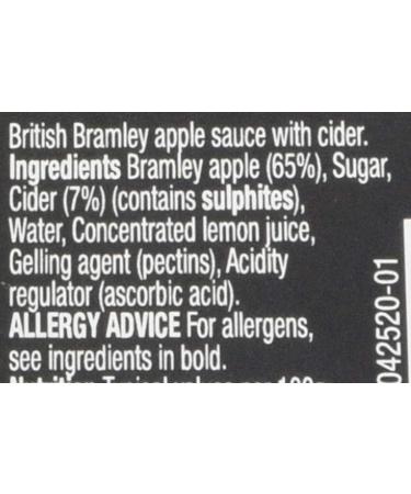 Morrisons The Best Apple Sauce with Kentish Cider 210g - Buy Online on GoSupps.com