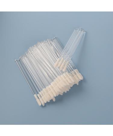 100 Pieces Disposable Lip Brushes | Lipstick Gloss Wands Applicator Makeup Tool Kits - Clear for Easy Application - Buy Online on GoSupps.com