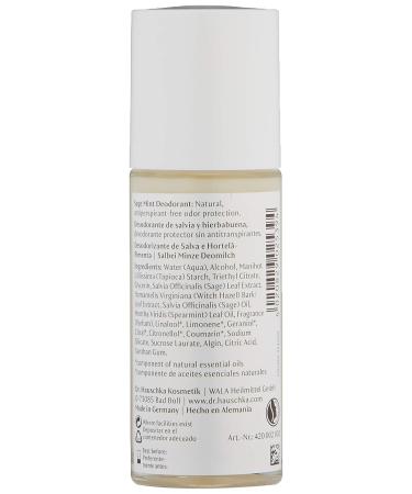 Dr. Hauschka Sage Mint Deodorant - 1.7 fl oz - Buy Online on GoSupps.com