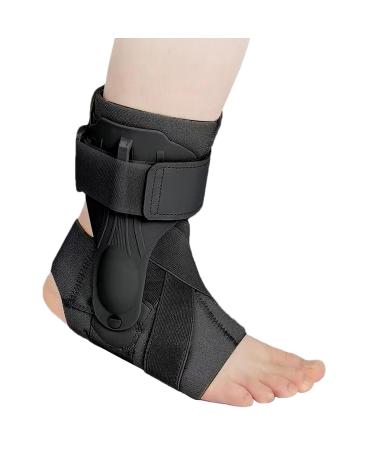 Buy Lightweight Adjustable Ankle Brace for Women & Children | Stabilizing Support for Ultimate Comfort | Elastic Ankle Stabilizer in Black - Buy Online on GoSupps.com