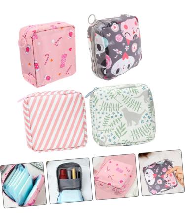Healifty 12 Pcs Napkin Storage Bag Travel Organizer for Teen Girls - Period Kit Pouch with Polyester Sections - Buy Online on GoSupps.com
