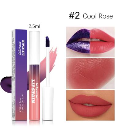 HOPHAT 3PCS Peel Off Lipstick Set Easy Peel & Reveal Lip Stain Waterproof Long Lasting Peel Off Mask Lip Gloss Lip Liner Makeup Beauty - Buy Online on GoSupps.com