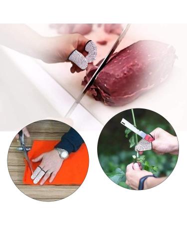 ZEPOHCK 10 Pcs Cut Resistant Protection Finger Cots Finger Sleeve Finger Cover Life Extender for Kitchen Work Sculpture Anti-Slip Reusable - Buy Online on GoSupps.com