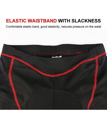 Buy Agolu Women's XXL Red Padded Gel 3D Breathable Bike Underpants - Shockproof Cycling Pants - Buy Online on GoSupps.com
