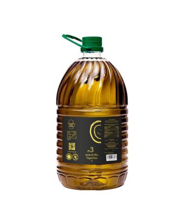 Extra virgin olive oil 5 liters. Cornicabra variety. 5l extra virgin olive oil. EVOO Cornicabra. Extra Virgin Gourmet oil. Ideal for personal use or as a gift. Olive oil.