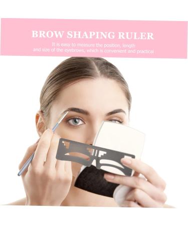 FOMIYES 10 Pcs Eyebrow Ruler Makeup Supplies Eyebrow Shaper Eyebrow Makeup Tools Balance Template Ruler - Buy Online on GoSupps.com