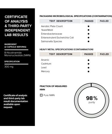 Toniiq Ultra High Purity NMN 300 MG - 60 Capsules | Anti-Aging & Energy Boost - Buy Online on GoSupps.com
