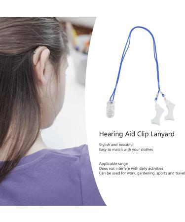 Hearing Aid Clip Lanyard for Elderly - Comfortable & Durable Binaural Hearing Aid Lanyard | Best International Shipping - Buy Online on GoSupps.com