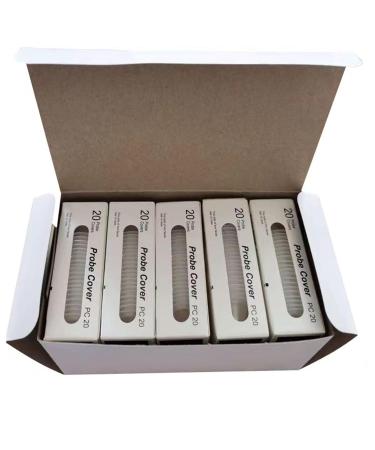 100pcs Ear Thermometer Probe Covers - Refill Lens Filters for All Braun Digital Thermometers - Disposable Thermometer Covers - Buy Online on GoSupps.com