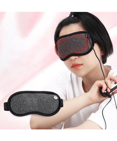 Mobestech Heated Eye Mask - 3 Sets Silk Eye Compress Pads & Blindfolds for Relaxation Travel - International Shipping Available - Buy Online on GoSupps.com