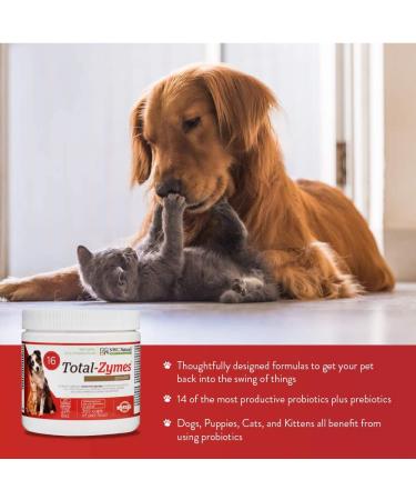 NWC Naturals Total-Zymes Digestive Powder 8oz - Digestive Enzyme Support - Buy Online on GoSupps.com