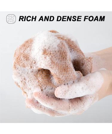 Buy African Badenetz - 3 Pieces Body Peeling Network for Daily Skin Cleaning | 80 x 30 cm | Ideal for Shower Use - Buy Online on GoSupps.com