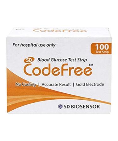 SD Codefree Blood Glucose Test Strips