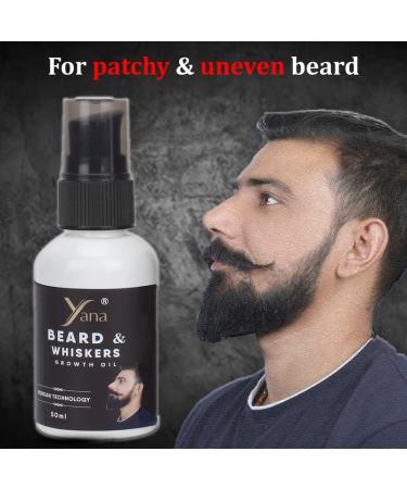  Yana Yana Beard Natural Yana Beard Oil For Men 100% Ayurvedic Beard Growth Oil Yana Beard Oil For Men Yana Beard Oil For Growing Beard Faster By Korean Technology - Buy Online on GoSupps.com