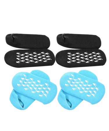 Beaupretty Moisturizing Gel Socks for Women - Overnight Foot Care & Hydration - 2 Pairs of Spa-Infused Lotion Socks - Buy Online on GoSupps.com