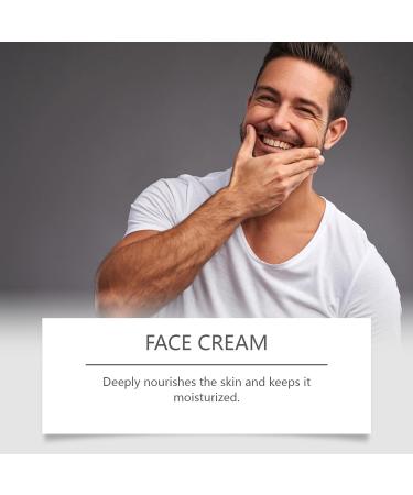 3X Anti-Aging Face Cream for Men 2Pcs Collagen & Hyaluronic Acid Face Moisturizer - Wrinkle Reducer Eye Bags & Dark Circles Treatment 24H Hydration for All Skin Types - Non Greasy Formula 1.76oz - Buy Online on GoSupps.com
