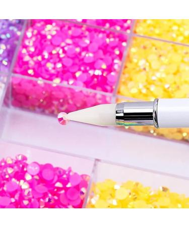Knadgbft AB Nail Rhinestone Boxed DIY Resin Jelly Diamond Symphony Phone Case Accessories Jewelry Accessories Diamond Sticker - Buy Online on GoSupps.com
