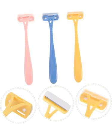 FRCOLOR 9 STK Manual Hair Removal Knife & Back Hair Razor - Rustproof Body Razor for Women | Travel-Friendly Arm Hair Shaver - Buy Online on GoSupps.com