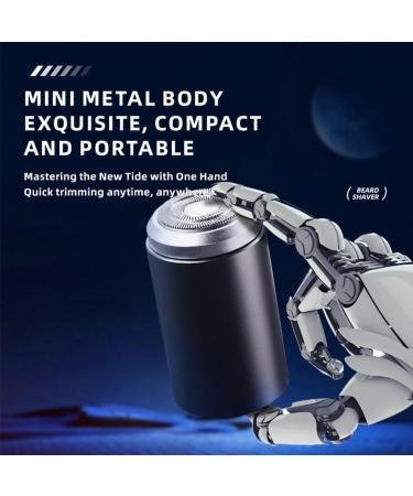 Sopami Mini Electric Shaver Portable Mini Electric Shaver USB Rechargeable Waterproof Electric Razor Beard Trimmer for Men (gray) - Buy Online on GoSupps.com