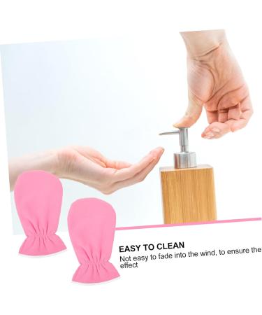 Ipetboom 1 Pair Exfoliating Hand Mask Gel Hand Gloves Womens Glives Gel Spa Gloves Mositurizing Glove Hand Care Gloves Cracked Hands Gloves Hand Cream Moisturizing Pink Polyester - Buy Online on GoSupps.com