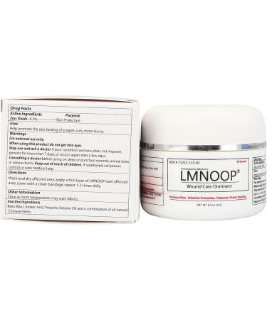 Organic Bed Sore Cream for Fast Healing & Infection Protection - LMNOOP 0.9 oz (Pack of 1) - Buy Online on GoSupps.com