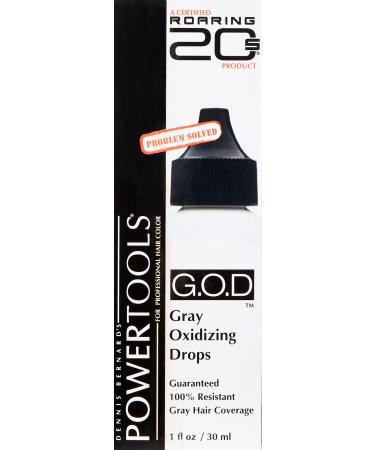 Authentic GOD Original Gray Oxidizing Drops | Mix for Guaranteed Grey Coverage 1 Fl Oz - Buy Online on GoSupps.com