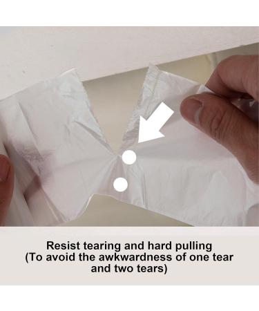 Garbage Bags - 1 Roll/30 Counts Bags Thickened Bag for Trash Can | Desktop Trash Can Wastebasket Liners for Kitchen Bedroom Living Room Dormitory Car Offices Pochy - Buy Online on GoSupps.com